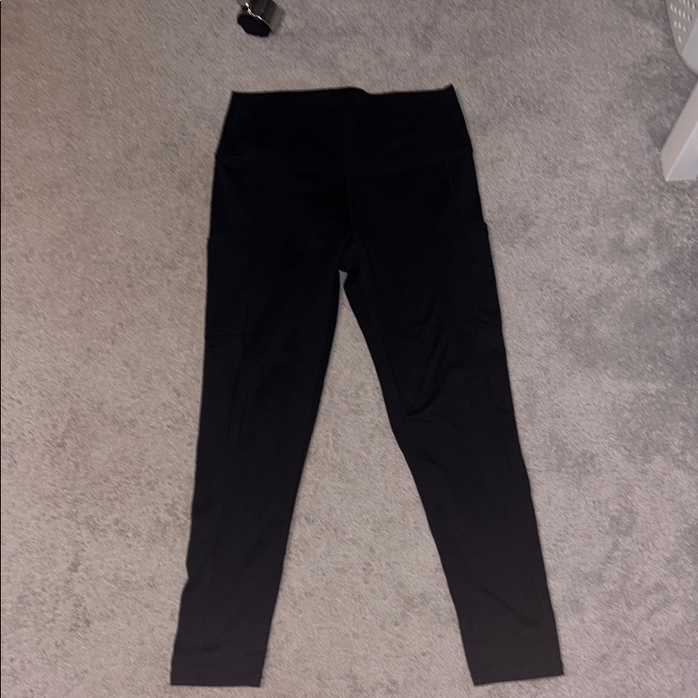 Black High-Waisted Leggings